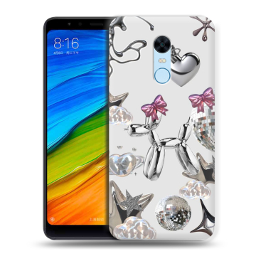 Силиконовый противоударный чехол на Xiaomi RedMi 5 Plus с принтом Y2K Силиконовый противоударный чехол на Xiaomi RedMi 5 Plus с принтом Y2K