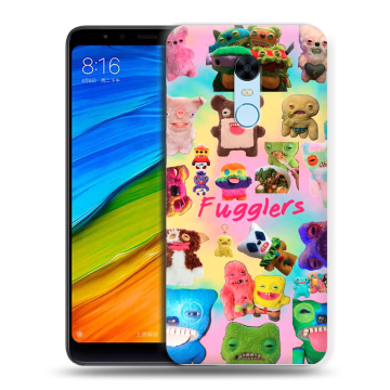 Силиконовый противоударный чехол на Xiaomi RedMi 5 Plus с принтом Флагер Fuggler Силиконовый противоударный чехол на Xiaomi RedMi 5 Plus с принтом Флагер Fuggler