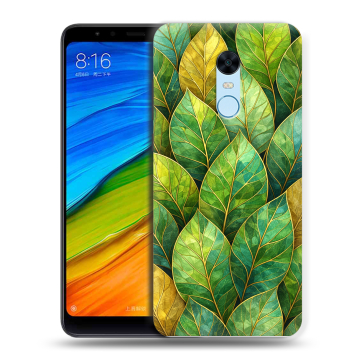 Силиконовый противоударный чехол на Xiaomi RedMi 5 Plus с принтом женский Силиконовый противоударный чехол на Xiaomi RedMi 5 Plus с принтом женский