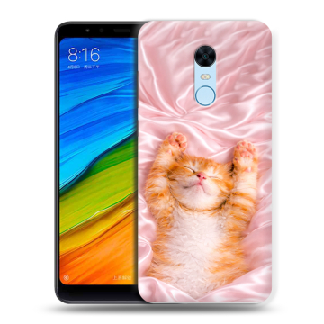 Силиконовый противоударный чехол на Xiaomi RedMi 5 Plus с принтом женский Силиконовый противоударный чехол на Xiaomi RedMi 5 Plus с принтом женский