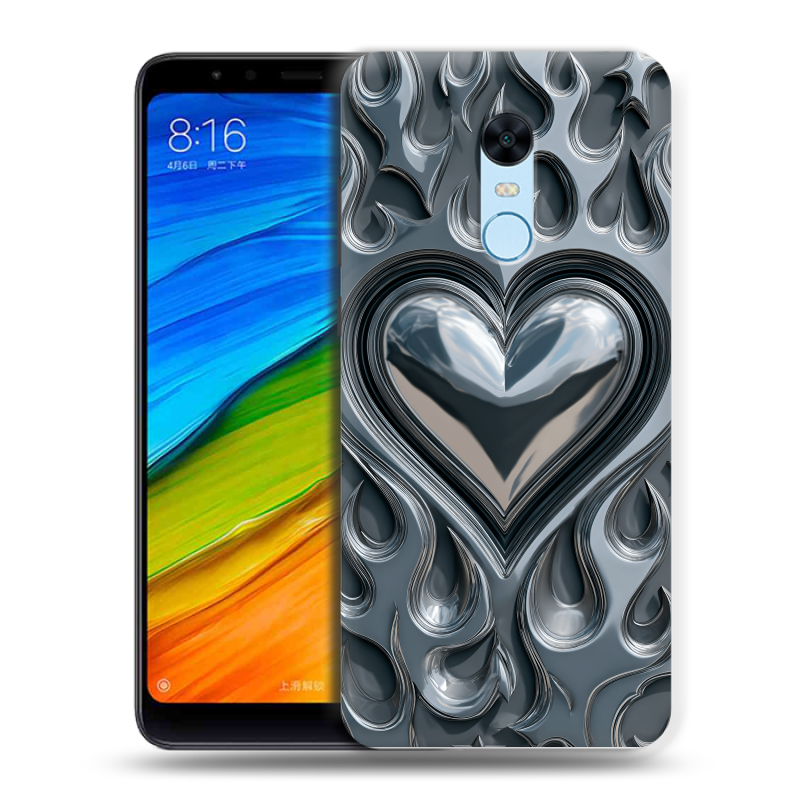 Пластиковый чехол на Xiaomi RedMi 5 Plus с принтом Y2K Пластиковый чехол на Xiaomi RedMi 5 Plus с принтом Y2K