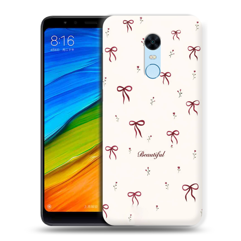 Силиконовый противоударный чехол на Xiaomi RedMi 5 Plus с принтом для девочек Силиконовый противоударный чехол на Xiaomi RedMi 5 Plus с принтом для девочек