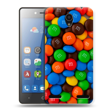 Силиконовый чехол на ZTE Blade L7 с принтом Конфеты