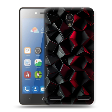 Силиконовый чехол на ZTE Blade L7 с принтом Абстракция