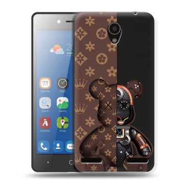Силиконовый чехол на ZTE Blade L7 с принтом Луи робот