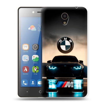 Силиконовый чехол на ZTE Blade L7 с принтом БМВ BMW Силиконовый чехол на ZTE Blade L7 с принтом БМВ BMW