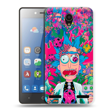 Силиконовый чехол на ZTE Blade L7 с принтом Рик и Морти Rick Morty Силиконовый чехол на ZTE Blade L7 с принтом Рик и Морти Rick Morty