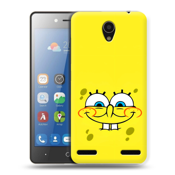 Силиконовый чехол на ZTE Blade L7 с принтом спанчбоб спанч боб Силиконовый чехол на ZTE Blade L7 с принтом спанчбоб спанч боб