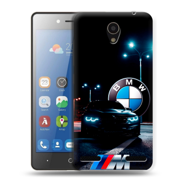 Силиконовый чехол на ZTE Blade L7 с принтом БМВ BMW Силиконовый чехол на ZTE Blade L7 с принтом БМВ BMW