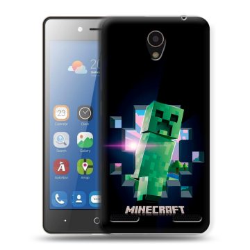 Силиконовый чехол на ZTE Blade L7 с принтом Майнкрафт Minecraft Силиконовый чехол на ZTE Blade L7 с принтом Майнкрафт Minecraft