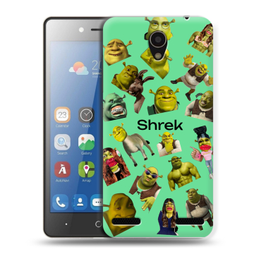 Силиконовый чехол на ZTE Blade L7 с принтом Шрек Shrek