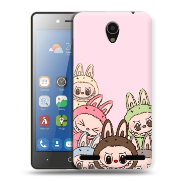 Силиконовый чехол на ZTE Blade L7 с принтом Лабубу