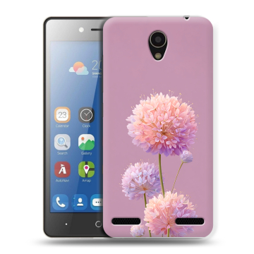 Силиконовый чехол на ZTE Blade L7 с принтом Цветы