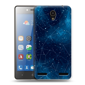 Силиконовый чехол на ZTE Blade L7 с принтом Космос звезды
