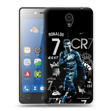 Силиконовый чехол на ZTE Blade L7 с принтом Реал Роналдо Силиконовый чехол на ZTE Blade L7 с принтом Реал Роналдо
