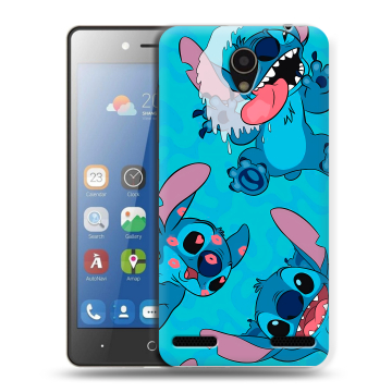 Силиконовый чехол на ZTE Blade L7 с принтом Лило и Стич Силиконовый чехол на ZTE Blade L7 с принтом Лило и Стич