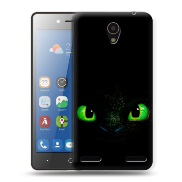Силиконовый чехол на ZTE Blade L7 с принтом Как приручить дракона