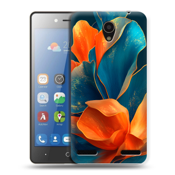 Силиконовый чехол на ZTE Blade L7 с принтом Цветы