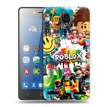 Силиконовый чехол на ZTE Blade L7 с принтом Roblox Роблокс Силиконовый чехол на ZTE Blade L7 с принтом Roblox Роблокс