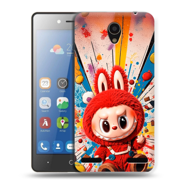 Силиконовый чехол на ZTE Blade L7 с принтом Labubu Лабубу