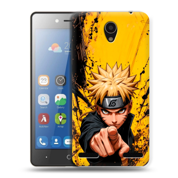 Силиконовый чехол на ZTE Blade L7 с принтом Naruto Наруто