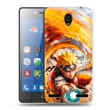 Силиконовый чехол на ZTE Blade L7 с принтом Аниме Наруто Naruto