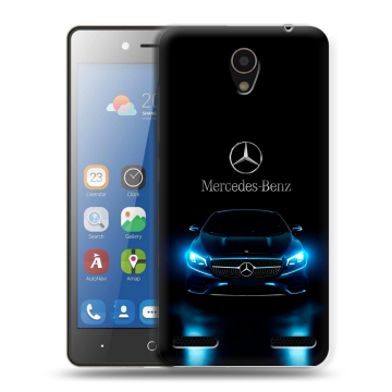 Силиконовый чехол на ZTE Blade L7 с принтом Mercedes Мерседес Силиконовый чехол на ZTE Blade L7 с принтом Mercedes Мерседес