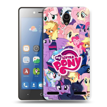 Силиконовый чехол на ZTE Blade L7 с принтом My little pony Дружба чудо