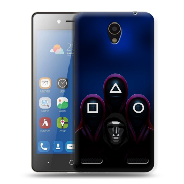 Силиконовый чехол на ZTE Blade L7 с принтом Игра Кальмара