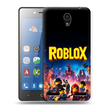 Силиконовый чехол на ZTE Blade L7 с принтом Roblox Роблокс Силиконовый чехол на ZTE Blade L7 с принтом Roblox Роблокс