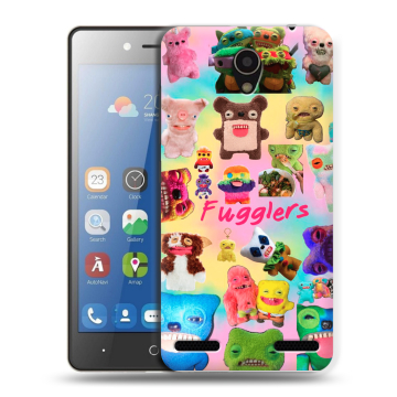 Силиконовый чехол на ZTE Blade L7 с принтом Флагер Fuggler