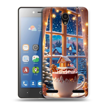 Силиконовый чехол на ZTE Blade L7 с принтом Новый год