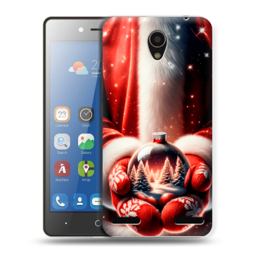 Силиконовый чехол на ZTE Blade L7 с принтом Новый год