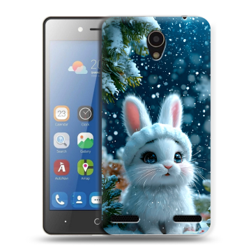 Силиконовый чехол на ZTE Blade L7 с принтом Новый год