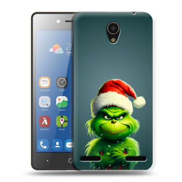 Силиконовый чехол на ZTE Blade L7 с принтом Новый год