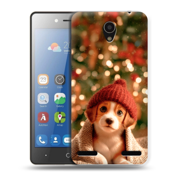 Силиконовый чехол на ZTE Blade L7 с принтом Новый год