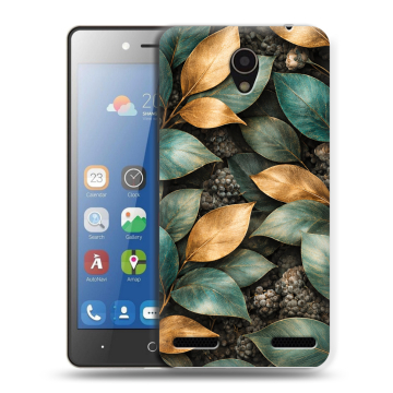 Силиконовый чехол на ZTE Blade L7 с принтом женский