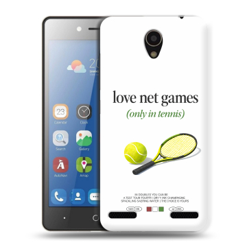 Силиконовый чехол на ZTE Blade L7 с принтом для девочек