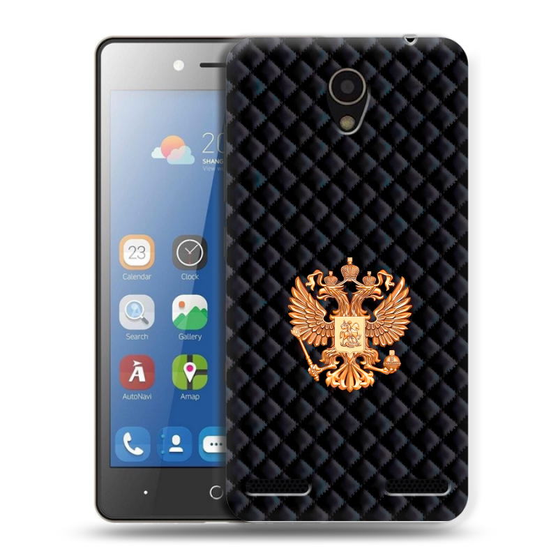 Силиконовый чехол на ZTE Blade L7 с принтом Герб России принт Силиконовый чехол на ZTE Blade L7 с принтом Герб России принт