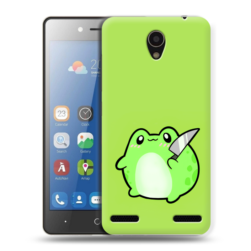 Силиконовый чехол на ZTE Blade L7 с принтом Лягушенок Силиконовый чехол на ZTE Blade L7 с принтом Лягушенок