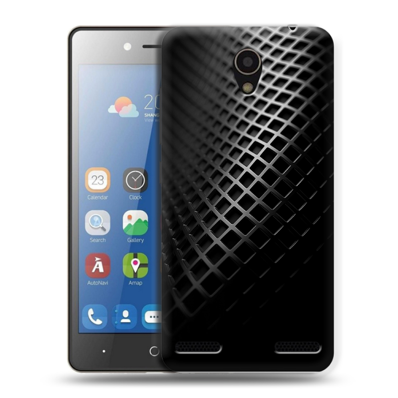 Силиконовый чехол на ZTE Blade L7 с принтом Текстура металла Силиконовый чехол на ZTE Blade L7 с принтом Текстура металла