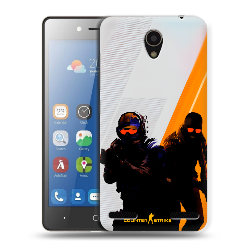 Силиконовый чехол на ZTE Blade L7 с принтом Контер страйк Counter strike Силиконовый чехол на ZTE Blade L7 с принтом Контер страйк Counter strike