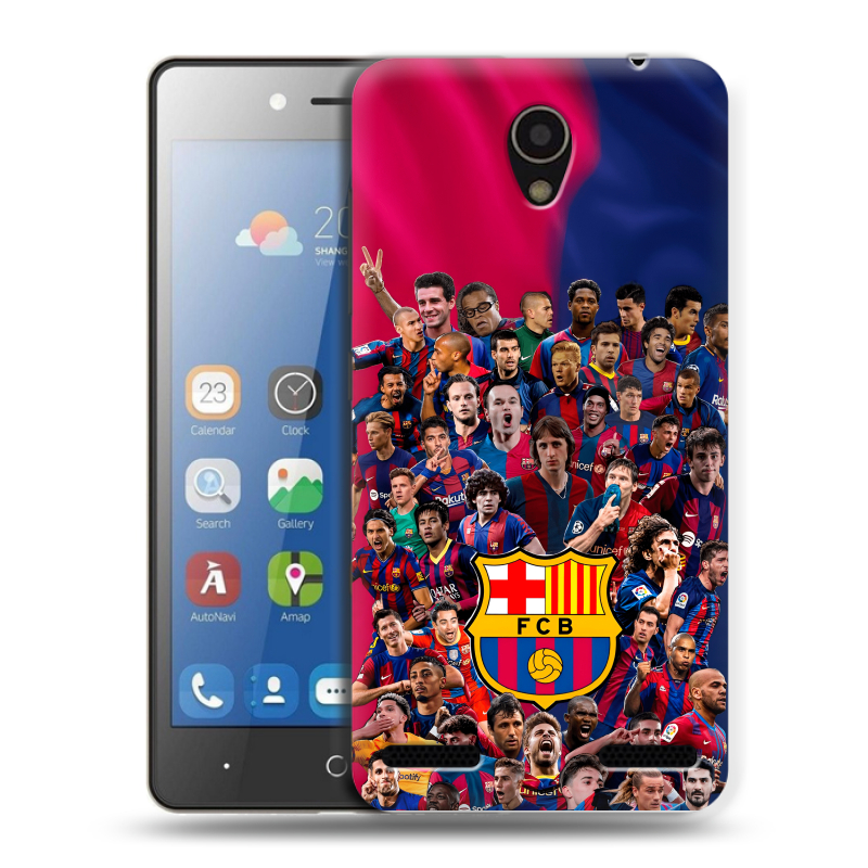 Силиконовый чехол на ZTE Blade L7 с принтом Барселона Barcelona Силиконовый чехол на ZTE Blade L7 с принтом Барселона Barcelona
