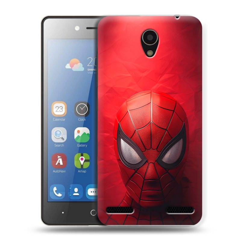 Силиконовый чехол на ZTE Blade L7 с принтом Spiderman Человек паук Силиконовый чехол на ZTE Blade L7 с принтом Spiderman Человек паук