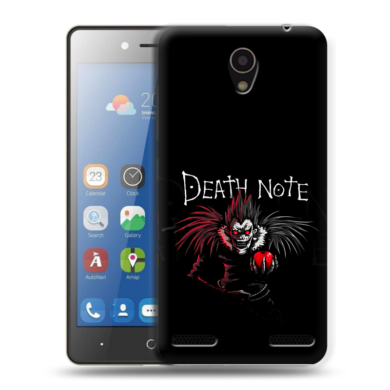 Силиконовый чехол на ZTE Blade L7 с принтом Death note Тетрадь смерти Силиконовый чехол на ZTE Blade L7 с принтом Death note Тетрадь смерти