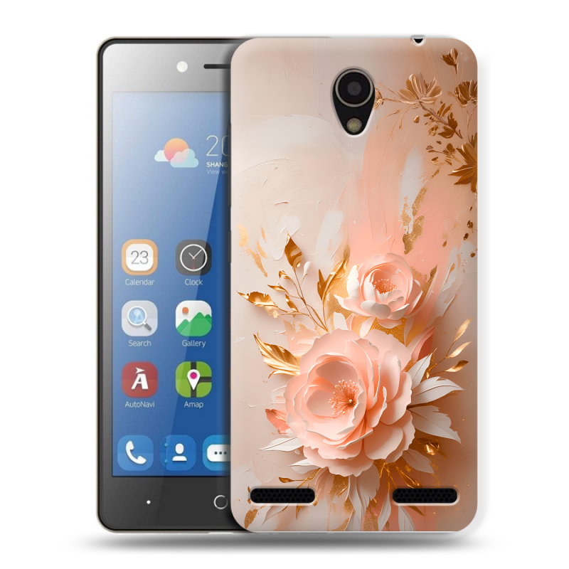 Силиконовый чехол на ZTE Blade L7 с принтом женский Силиконовый чехол на ZTE Blade L7 с принтом женский
