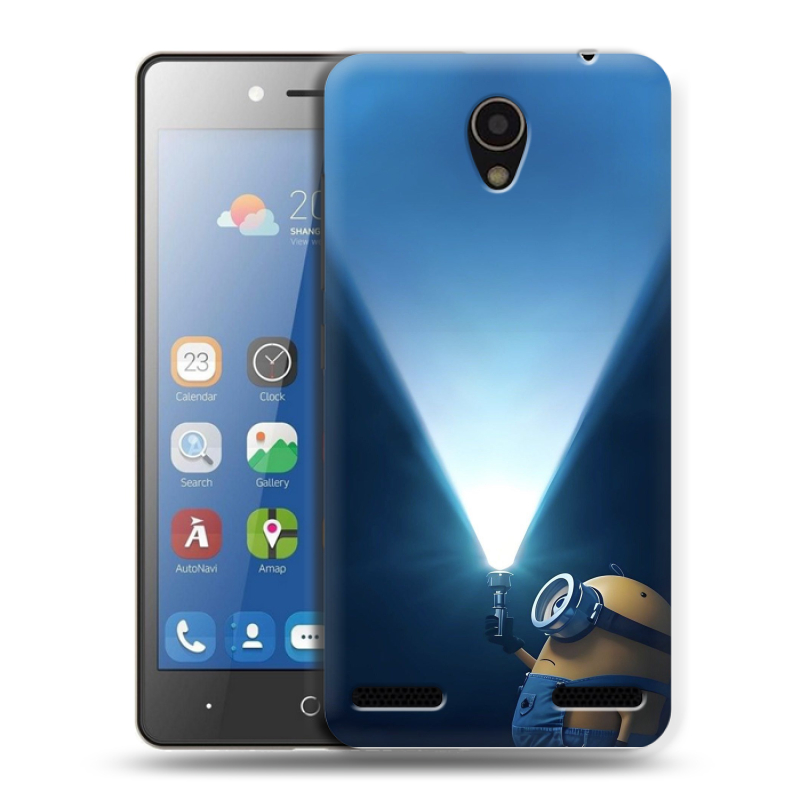 Силиконовый чехол на ZTE Blade L7 с принтом Миньоны Силиконовый чехол на ZTE Blade L7 с принтом Миньоны