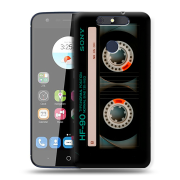 Силиконовый чехол на ZTE Blade V8C с принтом Кассета Силиконовый чехол на ZTE Blade V8C с принтом Кассета