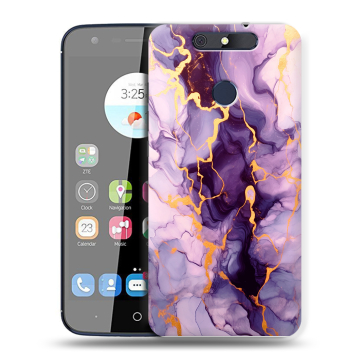 Силиконовый чехол на ZTE Blade V8C с принтом Мрамор Силиконовый чехол на ZTE Blade V8C с принтом Мрамор