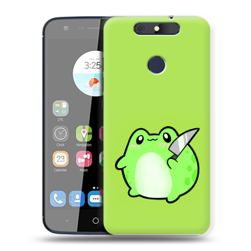 Силиконовый чехол на ZTE Blade V8C с принтом Лягушенок Силиконовый чехол на ZTE Blade V8C с принтом Лягушенок